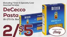 DeCicco & Sons DeCecco Pasta offer