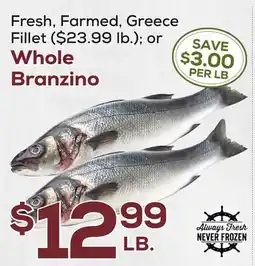 DeCicco & Sons Whole Branzino offer