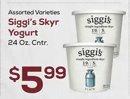 DeCicco & Sons Siggi's Skyr Yogurt offer