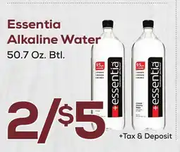 DeCicco & Sons Essentia Alkaline Water offer