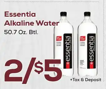 DeCicco & Sons Essentia Alkaline Water offer