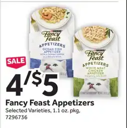 Stop&Shop Fancy Feast Appetizers offer