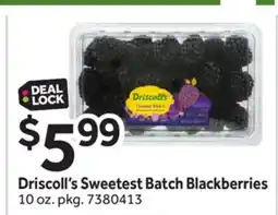 Stop&Shop Driscoll's Sweetest Batch Blackberries offer