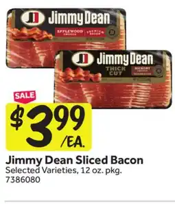 Stop&Shop Jimmy Dean Sliced Bacon offer