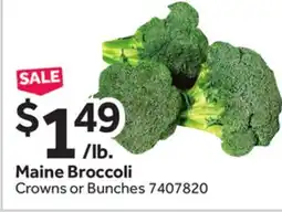 Stop&Shop Maine Broccoli Crowns or Bunches offer