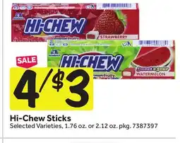 Stop&Shop Hi-Chew Sticks offer
