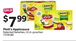 Stop&Shop Mott's Applesauce offer