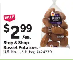 Stop&Shop Stop & Shop Russet Potatoes offer
