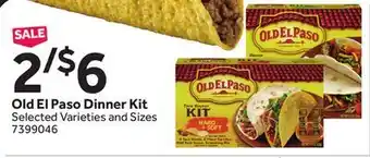 Stop&Shop Old El Paso Dinner Kit offer
