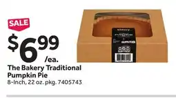 Stop&Shop The Bakery Traditional Pumpkin Pie offer