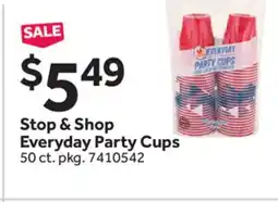 Stop&Shop Stop & Shop Everyday Party Cups offer