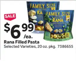 Stop&Shop Rana Filled Pasta offer