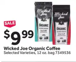 Stop&Shop Wicked Joe Organic Coffee offer