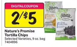 Stop&Shop Nature's Promise Tortilla Chips offer