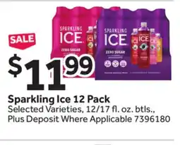 Stop&Shop Sparkling Ice 12 Pack offer