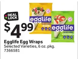 Stop&Shop Egglife Egg Wraps offer