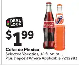 Stop&Shop Coke de Mexico offer
