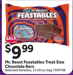 Stop&Shop Mr. Beast Feastables Treat Size Chocolate Bars offer