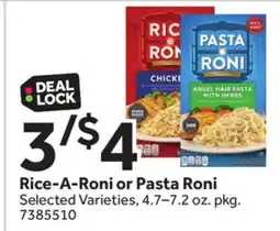 Stop&Shop Rice-A-Roni or Pasta Roni offer