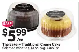 Stop&Shop The Bakery Traditional Crème Cake offer