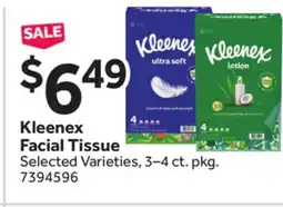 Stop&Shop Kleenex Facial Tissue offer