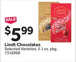 Stop&Shop Lindt Chocolates offer