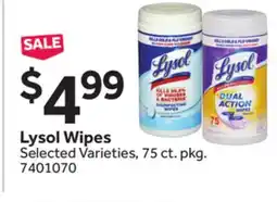 Stop&Shop Lysol Wipes offer