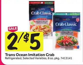 Stop&Shop Trans Ocean Imitation Crab offer