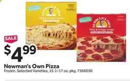 Stop&Shop Newman's Own Pizza offer