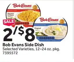 Stop&Shop Bob Evans Side Dish offer