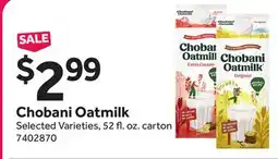 Stop&Shop Chobani Oatmilk offer