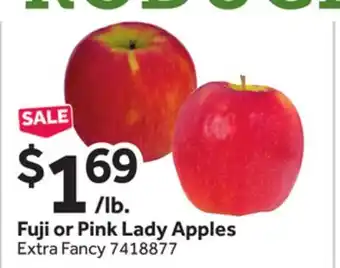 Stop&Shop Fuji or Pink Lady Apples offer