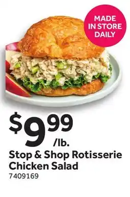 Stop&Shop Stop & Shop Rotisserie Chicken Salad offer