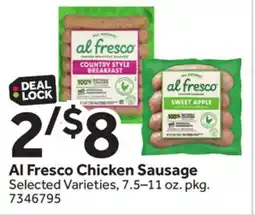 Stop&Shop Al Fresco Chicken Sausage offer