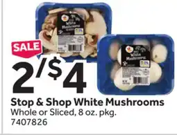 Stop&Shop Stop & Shop White Mushrooms offer