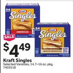 Stop&Shop Kraft Singles offer