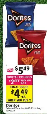 Stop&Shop Doritos offer