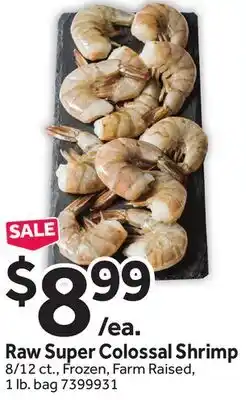 Stop&Shop Raw Super Colossal Shrimp offer