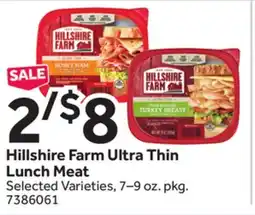 Stop&Shop Hillshire Farm Ultra Thin Lunch Meat offer