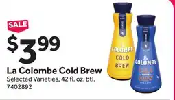 Stop&Shop La Colombe Cold Brew offer