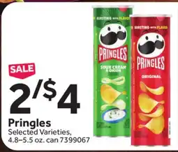 Stop&Shop Pringles offer