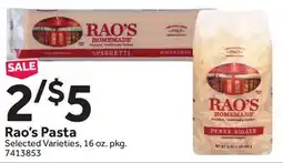 Stop&Shop Rao's Pasta offer