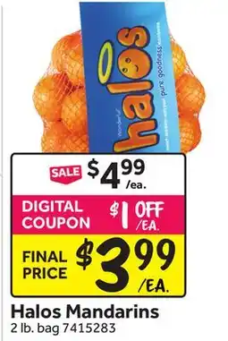 Stop&Shop Halos Mandarins offer