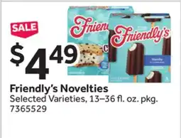Stop&Shop Friendly's Novelties offer