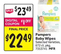 Stop&Shop Pampers Baby Wipes offer