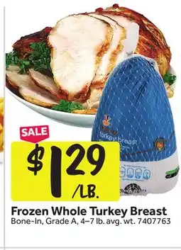 Stop&Shop Frozen Whole Turkey Breast offer