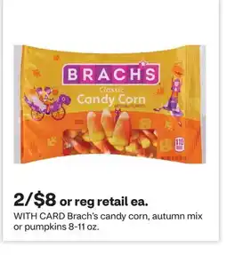 CVS Brach's candy corn, autumn mix or pumpkins offer