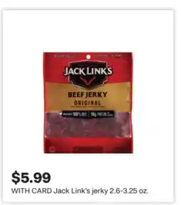 CVS Jack Link's jerky offer