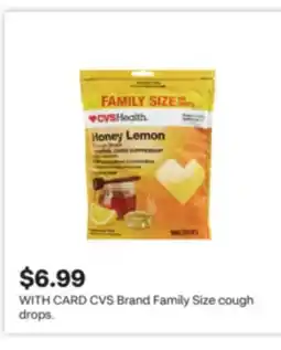 CVS CVS Brand Family Size cough drops offer