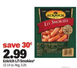 Meijer Eckrich Li'l Smokies offer